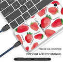 For iPhone SE 2022 / SE 2020 / 8 / 7 Pattern TPU Protective Case(Love Strawberry)