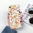 For iPhone SE 2022 / SE 2020 / 8 / 7 Pattern TPU Protective Case(Many Corgi)