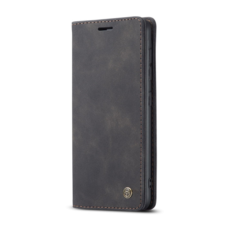 For Samsung Galaxy A31 CaseMe-013 Multifunctional Retro Frosted Horizontal Flip Leather Case with Card Slot & Holder & Wallet(Black)