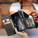 For Samsung Galaxy A31 CaseMe-013 Multifunctional Retro Frosted Horizontal Flip Leather Case with Card Slot & Holder & Wallet(Black)