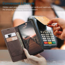 For Samsung Galaxy A31 CaseMe-013 Multifunctional Retro Frosted Horizontal Flip Leather Case with Card Slot & Holder & Wallet(Coffee)