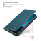 For Samsung Galaxy A31 CaseMe-013 Multifunctional Retro Frosted Horizontal Flip Leather Case with Card Slot & Holder & Wallet(Blue)