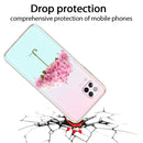 For Huawei P40 lite / nova 6 SE Shockproof Painted TPU Protective Case(Flower Umbrella)