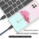 For Huawei P40 lite / nova 6 SE Shockproof Painted TPU Protective Case(Flower Umbrella)