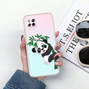 For Huawei P40 lite E / Y7p Shockproof Painted TPU Protective Case(Bamboo Panda)