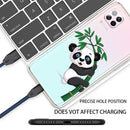 For Huawei P40 lite E / Y7p Shockproof Painted TPU Protective Case(Bamboo Panda)
