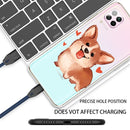For Huawei P40 lite E / Y7p Shockproof Painted TPU Protective Case(Love Corgi)