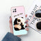For Huawei P40 lite E / Y7p Shockproof Painted TPU Protective Case(Fighting Panda)