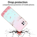 For Huawei P40 lite E / Y7p Shockproof Painted TPU Protective Case(Cherry Blossoms)