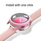 For Samsung Galaxy Watch Active 2 44mm PC Protective Case with Tempered Glass Film(White)