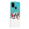 For Samsung Galaxy A21s Luminous TPU Mobile Phone Protective Case(Headset Dog)