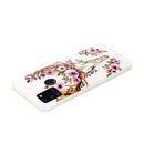 For Samsung Galaxy A21s Luminous TPU Mobile Phone Protective Case(Flower Deer)