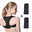 Anti-kyphosis Correction Belt Invisible Artifact For Sitting Posture, Style: Correction Belt + Shoulder Strap, Size:M