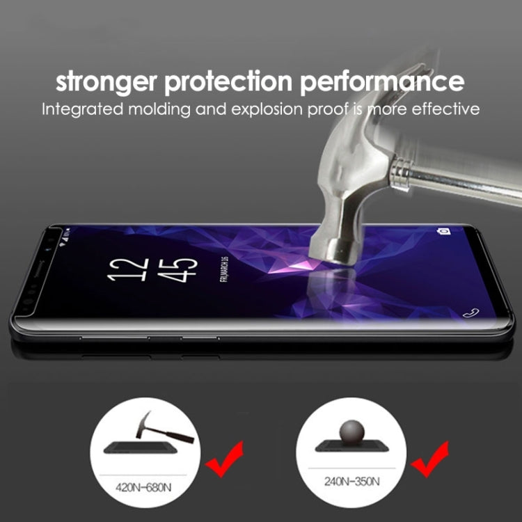 For Vivo X50 Pro / X50 Pro+ UV Liquid Curved Full Glue Tempered Glass Film
