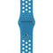 For Apple Watch Series 7 45mm / 6 & SE & 5 & 4 44mm / 3 & 2 & 1 42mm Sport Silicone Watch Band Standard Edition(Blue)