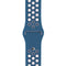 For Apple Watch Series 7 45mm / 6 & SE & 5 & 4 44mm / 3 & 2 & 1 42mm Sport Silicone Watch Band Standard Edition(Blue Pink)