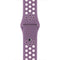 For Apple Watch Series 7 45mm / 6 & SE & 5 & 4 44mm / 3 & 2 & 1 42mm Sport Silicone Watch Band Standard Edition(Purple Pink)