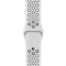 For Apple Watch Series 7 45mm / 6 & SE & 5 & 4 44mm / 3 & 2 & 1 42mm Sport Silicone Watch Band Standard Edition(White Black)