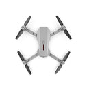 E88 4K Switchable Dual Camera Foldable RC Quadcopter Drone Remote Control Aircraft(Gray)