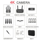 E88 4K Single Camera Foldable RC Quadcopter Drone Remote Control Aircraft(Gray)