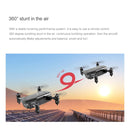 KK8 1080P Camera Foldable RC Quadcopter Mini Drone Remote Control Aircraft, Color Box