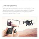 KK8 1080P Camera Foldable RC Quadcopter Mini Drone Remote Control Aircraft, Color Box