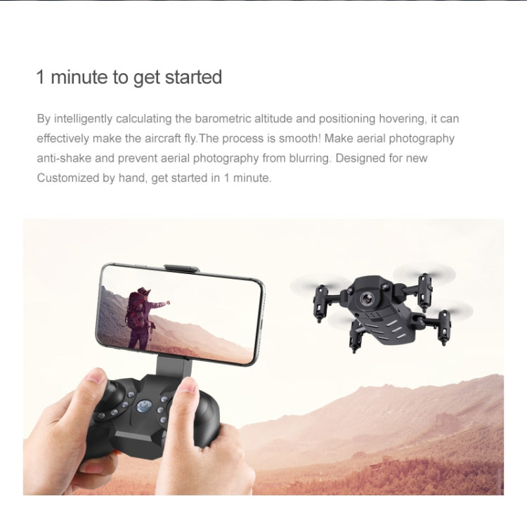 KK8 4K Camera Foldable RC Quadcopter Mini Drone Remote Control Aircraft, Color Box