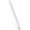 For Apple Pencil 1 Stylus Touch Pen Split Contrast Color Silicone Protective Case(Macaron Pink)