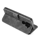 For Xiaomi Redmi 10X 4G / Redmi Note 9 DG.MING Retro Oil Side Horizontal Flip Case(Grey)