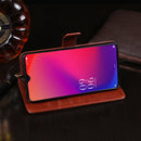 For DOOGEE X95 idewei Crazy Horse Texture Horizontal Flip Leather Case with Holder & Card Slots & Wallet(Dark Blue)