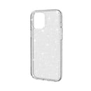 For iPhone 12 / 12 Pro Shockproof Terminator Style Glitter Powder Protective Case(White)