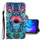 For Huawei P smart 2020 3D Colored Drawing Horizontal Flip PU Leather Case with Holder & Card Slots & Wallet(Mandala)