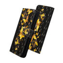 For Nokia 7.2 / 6.2 3D Painting Pattern Horizontal Flip TPU + PU Leather Case with Holder & Card Slots & Wallet(Golden Butterfly)
