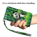 For Nokia 7.2 / 6.2 3D Painting Pattern Horizontal Flip TPU + PU Leather Case with Holder & Card Slots & Wallet(Bamboo Panda)