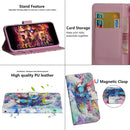 For Nokia 7.2 / 6.2 3D Painting Pattern Horizontal Flip TPU + PU Leather Case with Holder & Card Slots & Wallet(Watercolor Owl)