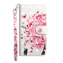 For Nokia 7.2 / 6.2 3D Painting Pattern Horizontal Flip TPU + PU Leather Case with Holder & Card Slots & Wallet(Tree Cat)