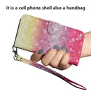 For Nokia 7.2 / 6.2 3D Painting Pattern Horizontal Flip TPU + PU Leather Case with Holder & Card Slots & Wallet(Gradient Color)