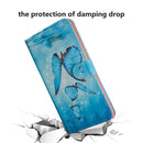 For Nokia 7.2 / 6.2 3D Painting Pattern Horizontal Flip TPU + PU Leather Case with Holder & Card Slots & Wallet(Three Butterfly)