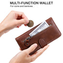 For Huawei P40 Lite (5G) / Nova 7 SE Fashion Calf Texture Zipper Horizontal Flip Leather Case with Stand & Card Slots & Wallet Function(Brown)
