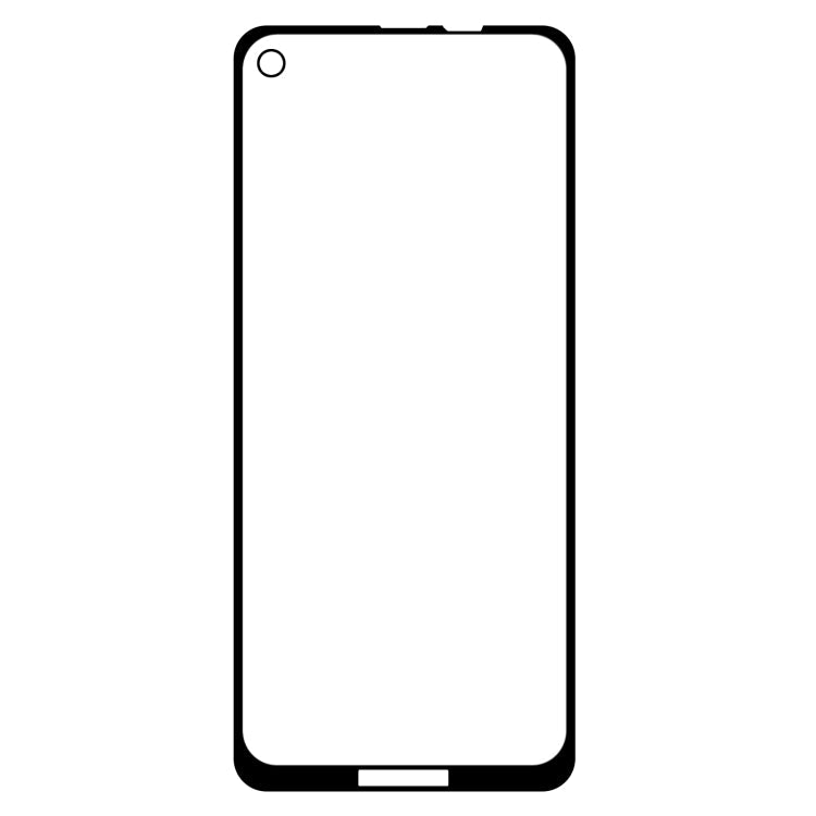 For Motorola One Vision Full Glue Full Screen Tempered Glass Film