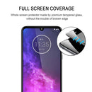 For Motorola One Zoom Full Glue Full Screen Tempered Glass Film