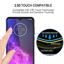 For Motorola One Zoom Full Glue Full Screen Tempered Glass Film