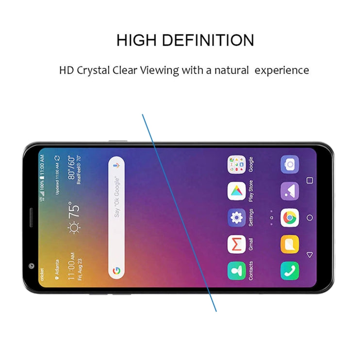 For LG Stylo 5 Full Glue Full Screen Tempered Glass Film