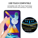 For Samsung Galaxy M11 Full Glue Full Screen Tempered Glass Film