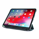 For iPad Pro 11 (2020/2018) / Air 2020 10.9 Multi-folding Horizontal Flip PU Leather + Shockproof TPU Tablet Case with Holder & Pen Slot(Gold)