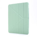 For iPad Pro 11 (2020/2018) / Air 2020 10.9 Multi-folding Horizontal Flip PU Leather + Shockproof TPU Tablet Case with Holder & Pen Slot(Green)