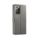 For Samsung Galaxy Note 20 Ultra LC.IMEEKE Calf Texture Horizontal Flip Leather Case, with Holder & Card Slots & Wallet(Grey)