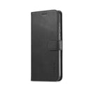For Xiaomi Redmi Note 9 LC.IMEEKE Calf Texture Horizontal Flip Leather Case, with Holder & Card Slots & Wallet(Black)