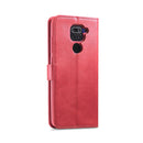 For Xiaomi Redmi Note 9 LC.IMEEKE Calf Texture Horizontal Flip Leather Case, with Holder & Card Slots & Wallet(Red)