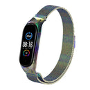 For Xiaomi Mi Band 5 Milano Solid Color Magnetic Stainless Steel Watch Band(Colorful)